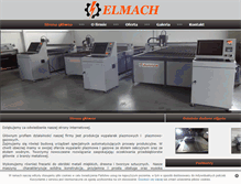 Tablet Screenshot of elmach.net